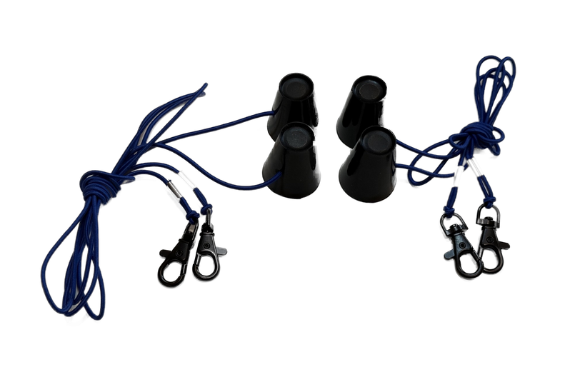 Golf Simulator Tee Set - Long Tees Only – 2ft and 3ft Cord