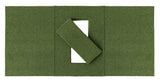 Beaver Tail Double Wide Golf Simulator Mat (4ft x 8.25ft) with the Most Realistic Hitting Strip Insert for Joint Injury Prevention