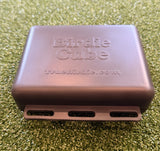 Birdie Cube - Golf Simulator Tee Anchor with Two Sets of Silicone Tees