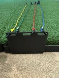 Birdie Wedge – Golf Simulator Tee Anchor with Two Sets of Silicone Golf Simulator Tees