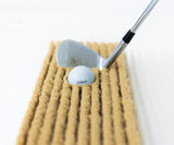 Up and Down Sand Mat - Simulated Sand Chipping Mat for Golf Simulator or Bunker Chipping Practice
