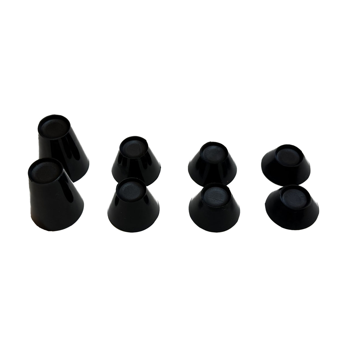 Silicone Golf Simulator Tees – 2 Sets of Durable Tees in 4 Sizes – Tees Only