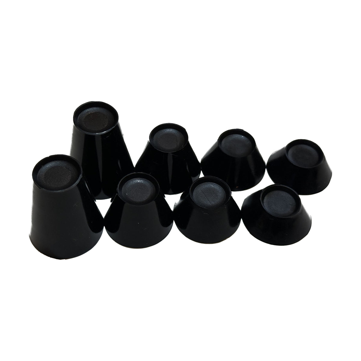 Silicone Golf Simulator Tees – 2 Sets of Durable Tees in 4 Sizes – Tees Only