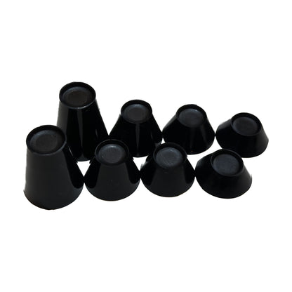 Silicone Golf Simulator Tees – 2 Sets of Durable Tees in 4 Sizes – Tees Only