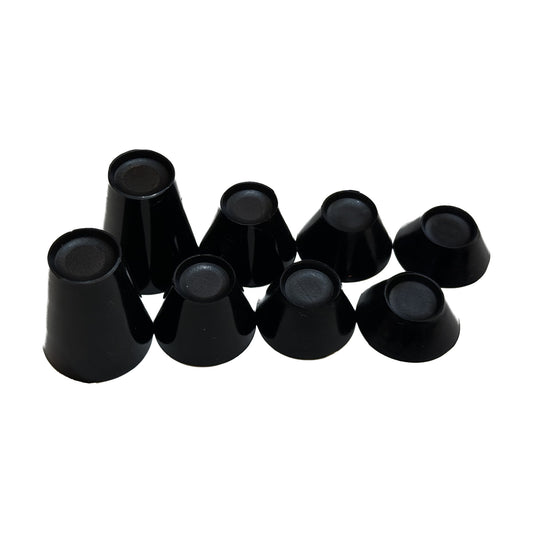 Silicone Golf Simulator Tees – 2 Sets of Durable Tees in 4 Sizes – Tees Only