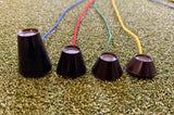 Birdie Cube - Golf Simulator Tee Anchor with Two Sets of Silicone Tees