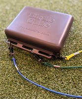 Birdie Cube - Golf Simulator Tee Anchor with Two Sets of Silicone Tees