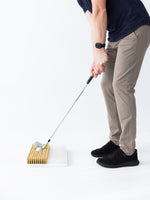 Up and Down Sand Mat - Simulated Sand Chipping Mat for Golf Simulator or Bunker Chipping Practice