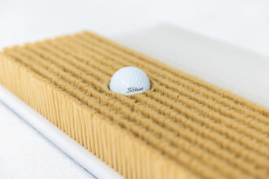 Up and Down Sand Mat - Simulated Sand Chipping Mat for Golf Simulator or Bunker Chipping Practice