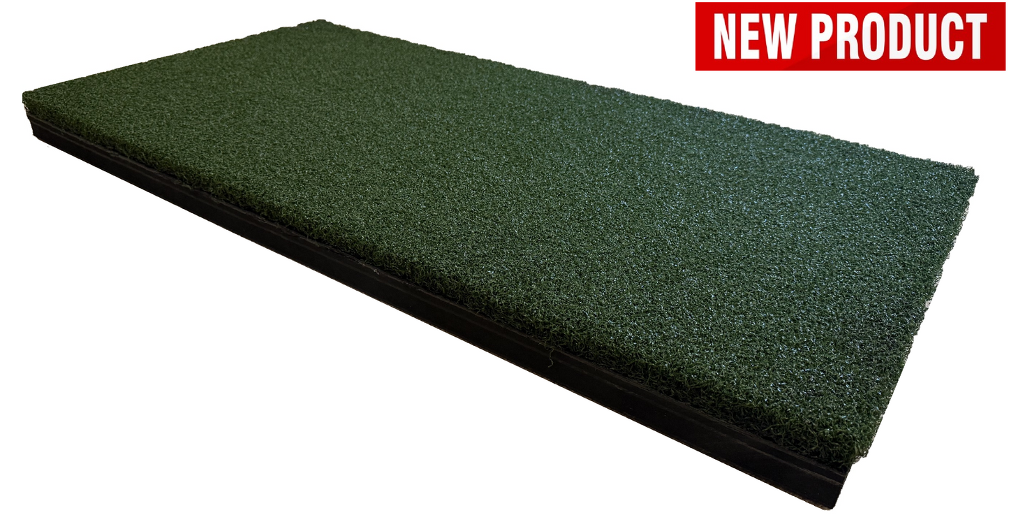 XL Beaver Tail (36 x 18in) Golf Simulator Hitting Strip