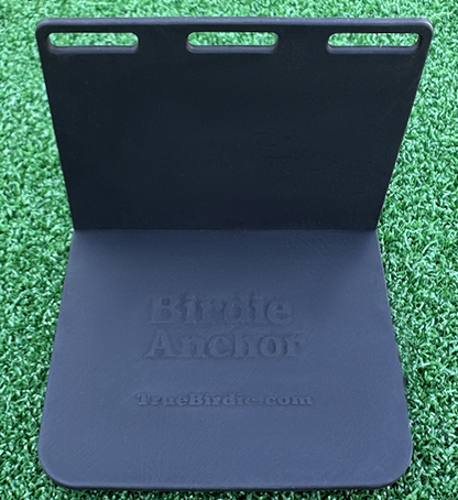 Birdie Wedge – Golf Simulator Tee Anchor with Two Sets of Silicone Golf Simulator Tees