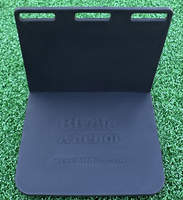 Birdie Wedge – Golf Simulator Tee Anchor with Two Sets of Silicone Golf Simulator Tees