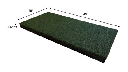 XL Beaver Tail (36 x 18in) Golf Simulator Hitting Strip