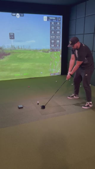 Birdie Cube - Golf Simulator Tee Anchor with Two Sets of Silicone Tees