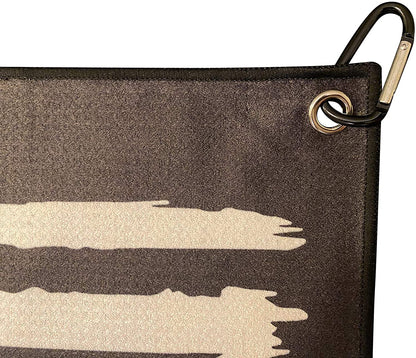 Police Golf Towel - American Flag with Thin Blue Line