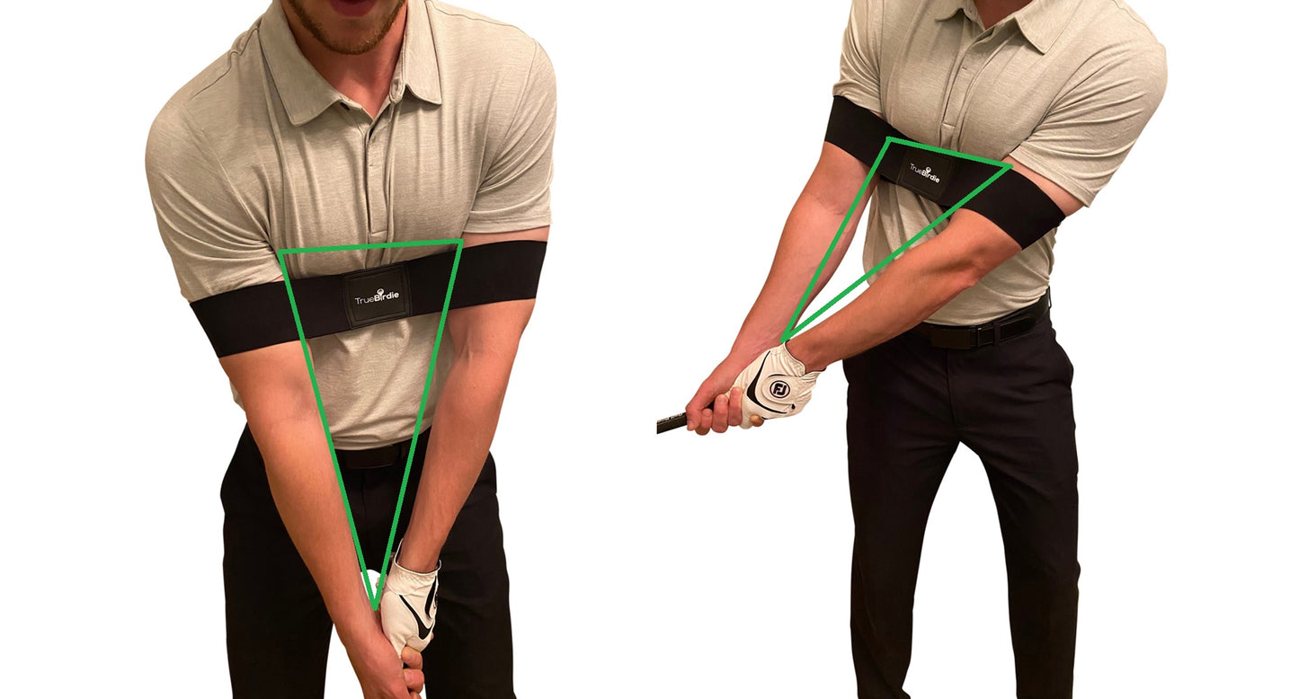 Golf Swing Aid - Arm Band for Swing Training