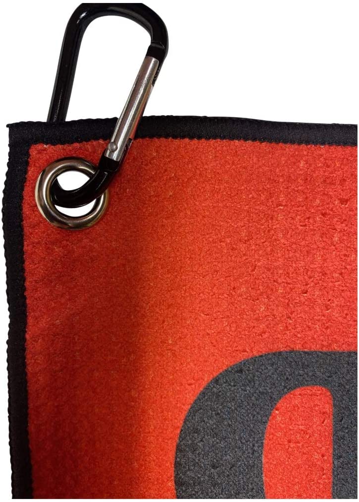 BEER ME Microfiber Golf Towel - Funny Golf Gift with Carabiner