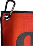 Microfiber Golf Towel with Carabiner - BEER ME Graphic on Waffle Golf Towel