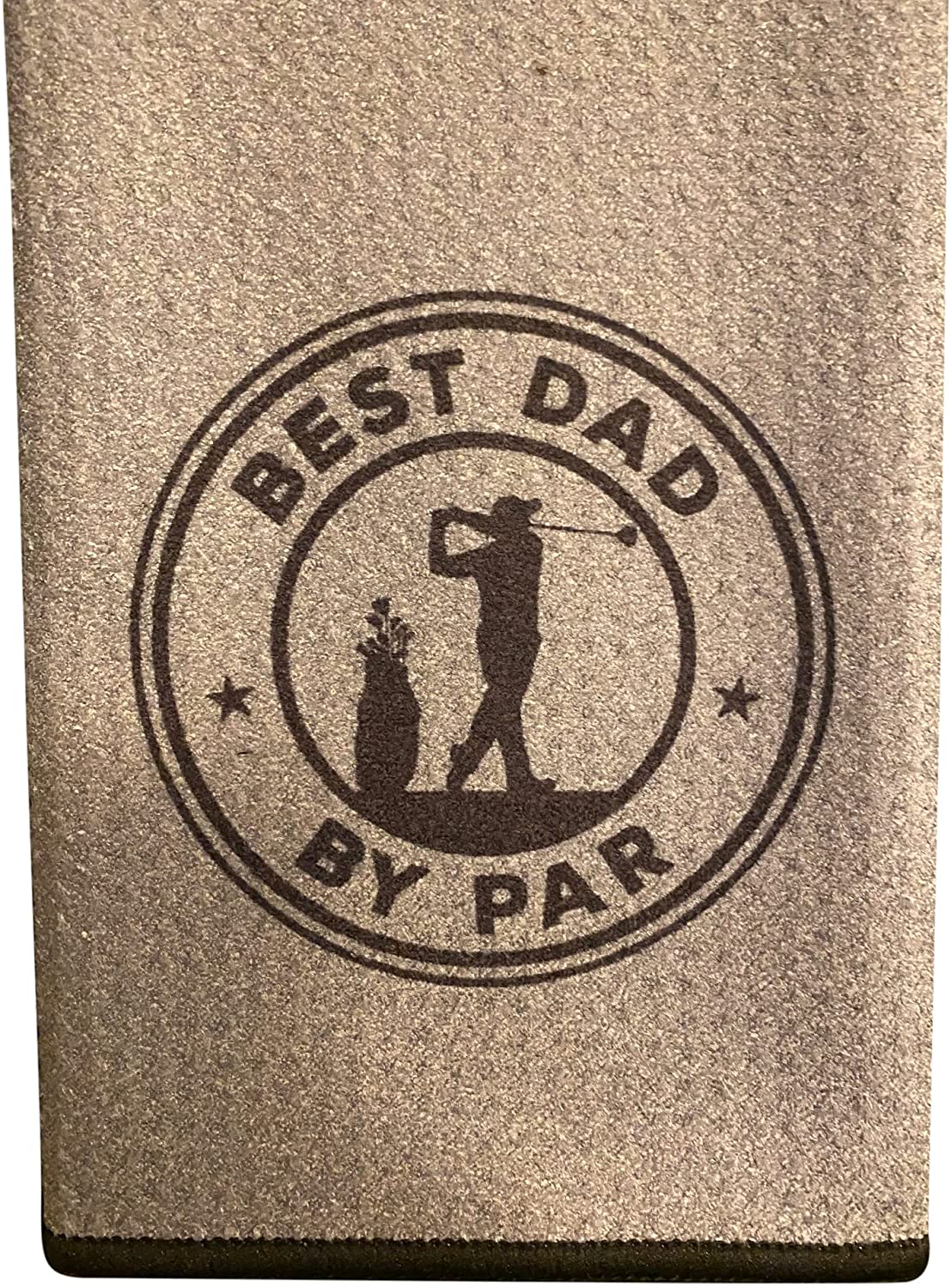 Golf Towel for Dad w/ Carabiner - Microfiber Golf Towel Gift for Fathers Day