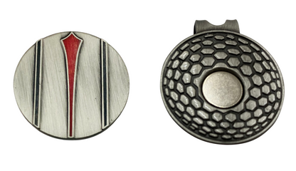 Magnetic Hat Clip for Golf Ball Marker with Putt Alignment Tool