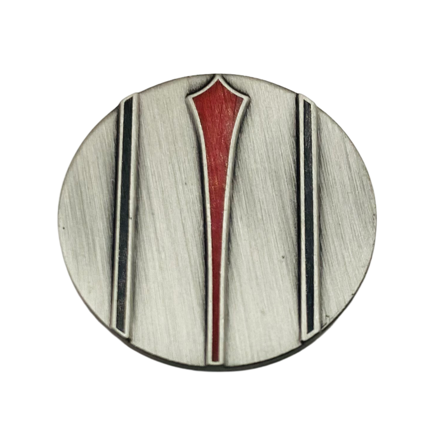 Golf Ball Marker with Putt Alignment Tool Hat Clip