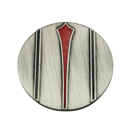 Golf Ball Marker with Putt Alignment Tool Hat Clip